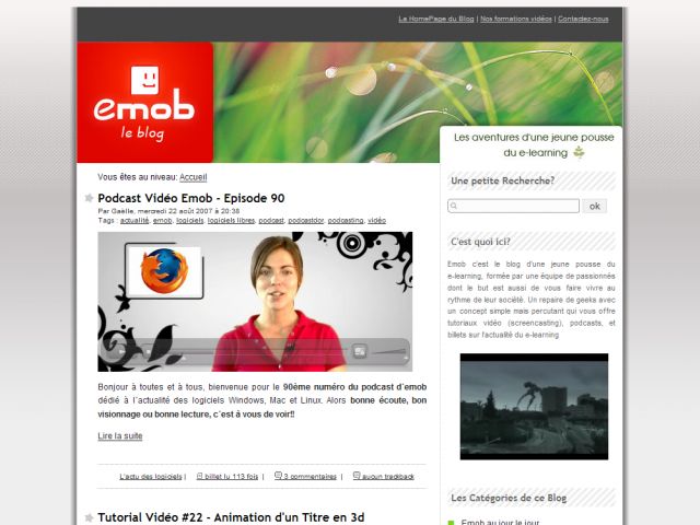 Emob le blog elearning screenshot