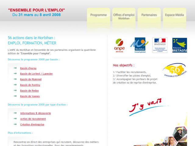 Ensemble pour l'emploi screenshot