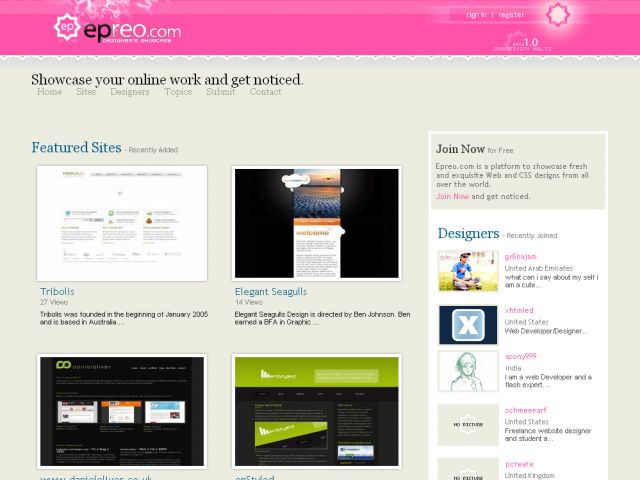 EPREO | Designers Showcase screenshot