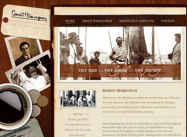 Ernest Hemingway Collection screenshot