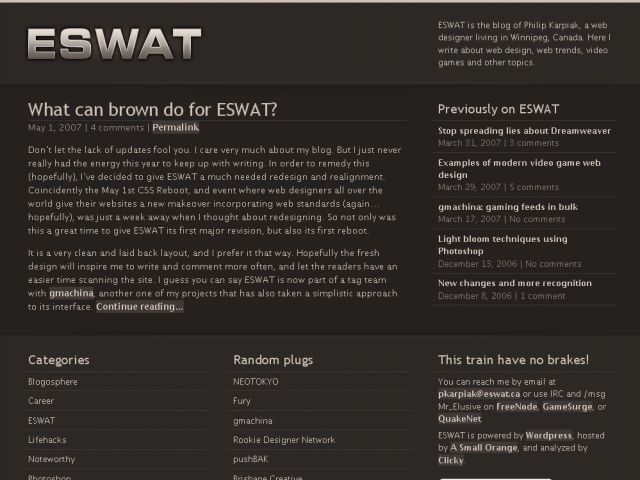 ESWAT screenshot