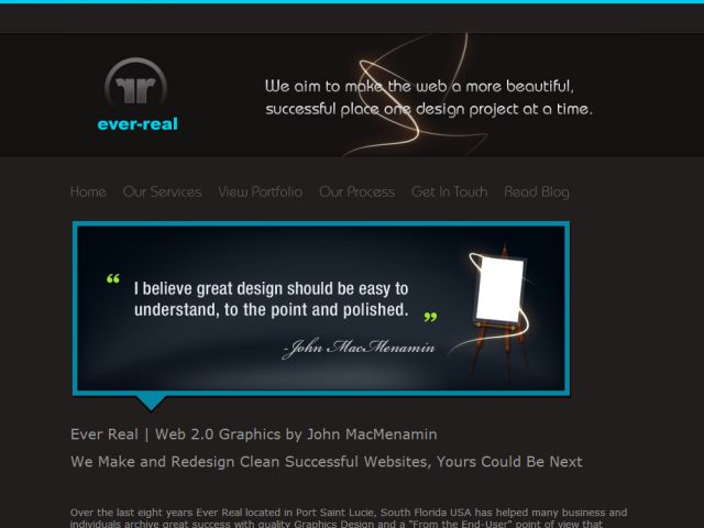 Ever Real Design Studio screenshot
