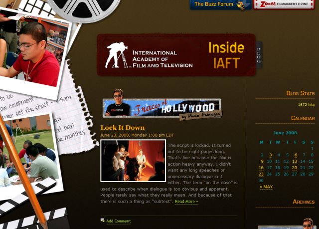 Inside IAFT Blog screenshot