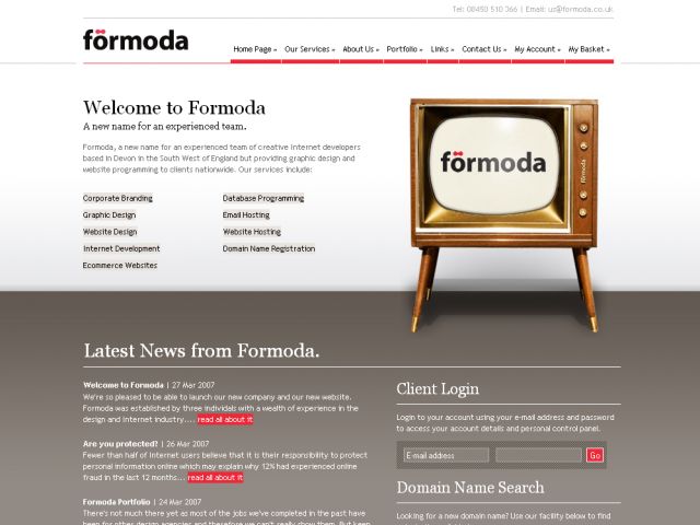 Formoda screenshot