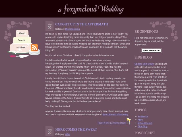 foxymcloud Wedding screenshot