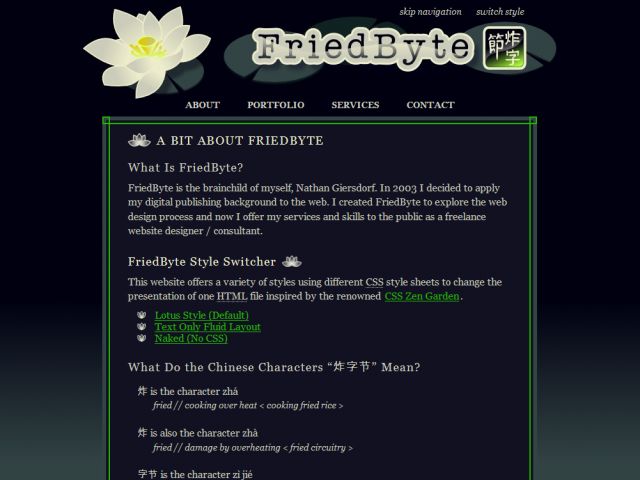 FriedByte screenshot