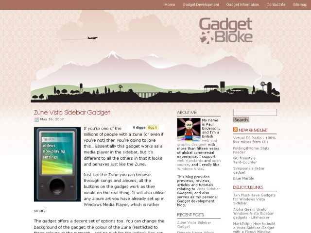 GadgetBloke screenshot