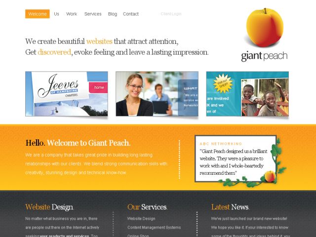 giant peach  screenshot