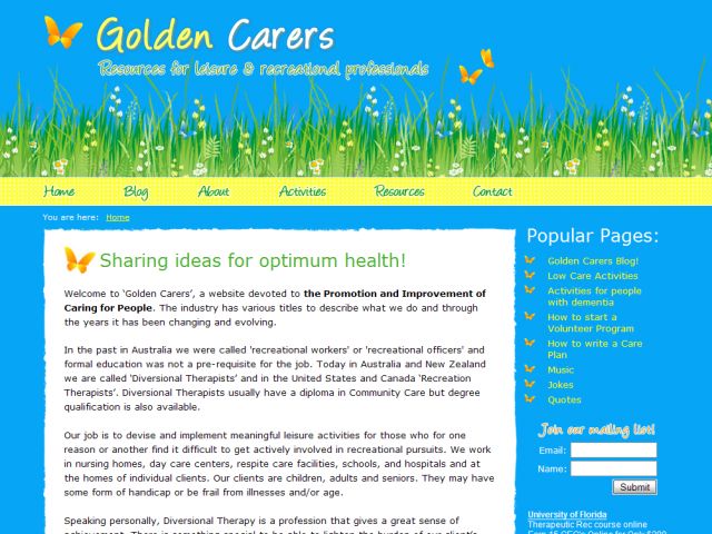 Golden Carers screenshot