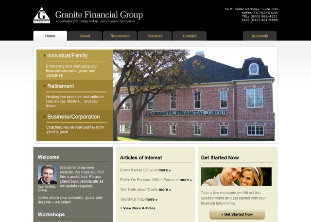 Granite Financial Group screenshot