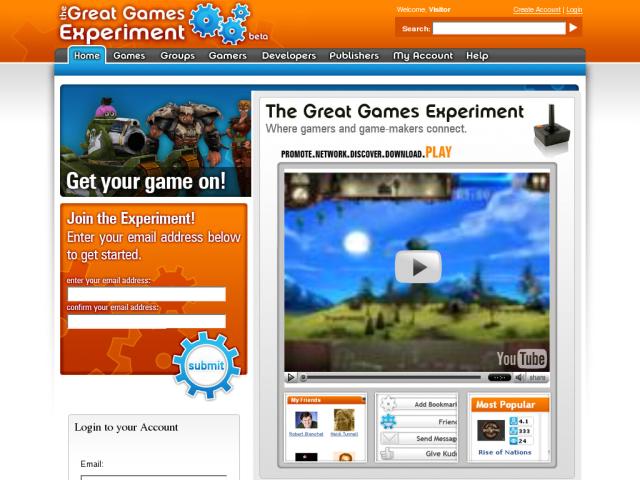 The Great Games Experiment screenshot