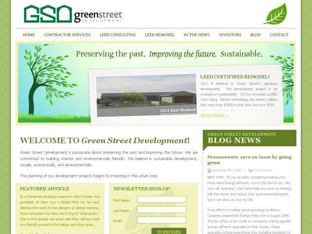 Greenstreet Development screenshot