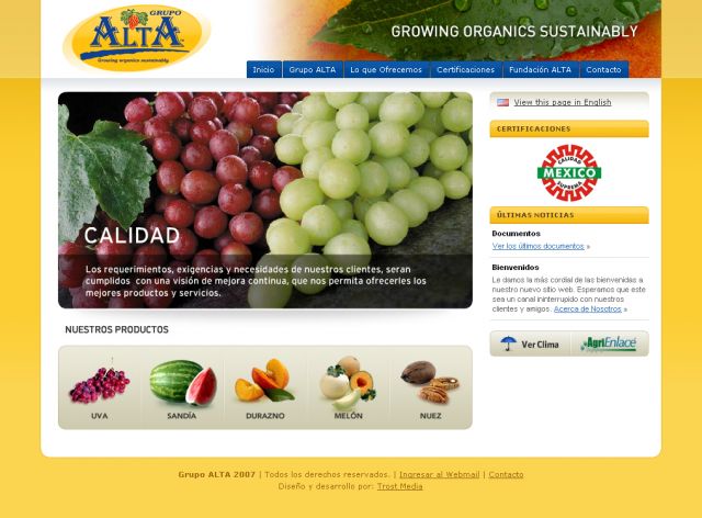 Grupo ALTA screenshot
