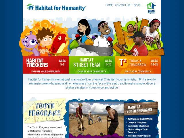 Habitat for Humanity screenshot