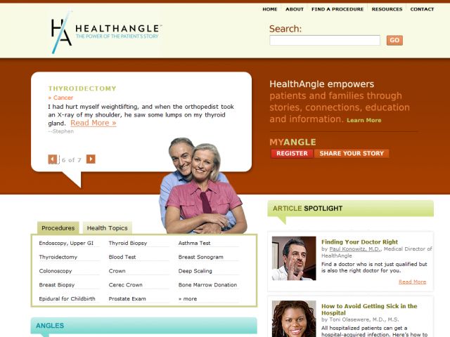 HealthAngle screenshot