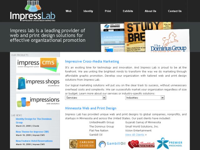 Impress Lab screenshot