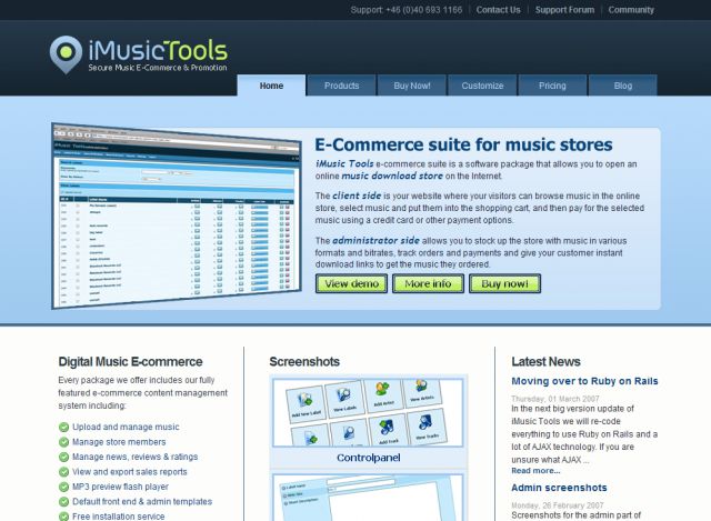 iMusic Tools screenshot
