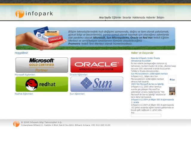 infopark screenshot