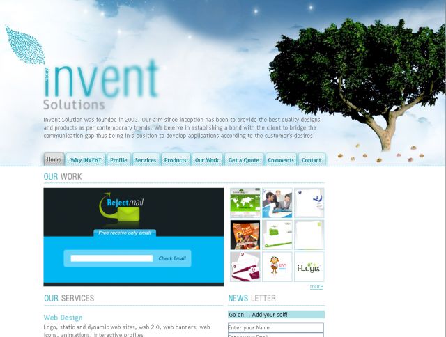 INVENT Solutions screenshot