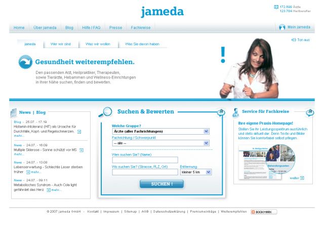 jameda screenshot