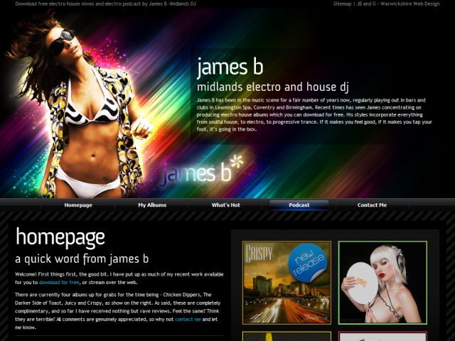 James B DJ screenshot