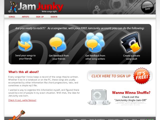 JamJunky screenshot