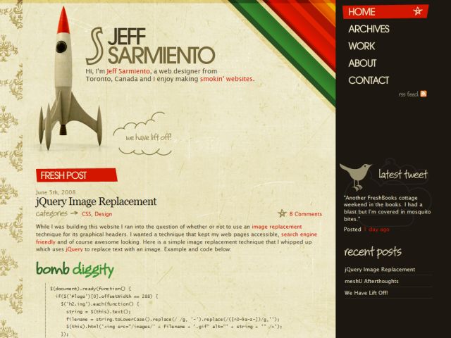 Jeff Sarmiento screenshot