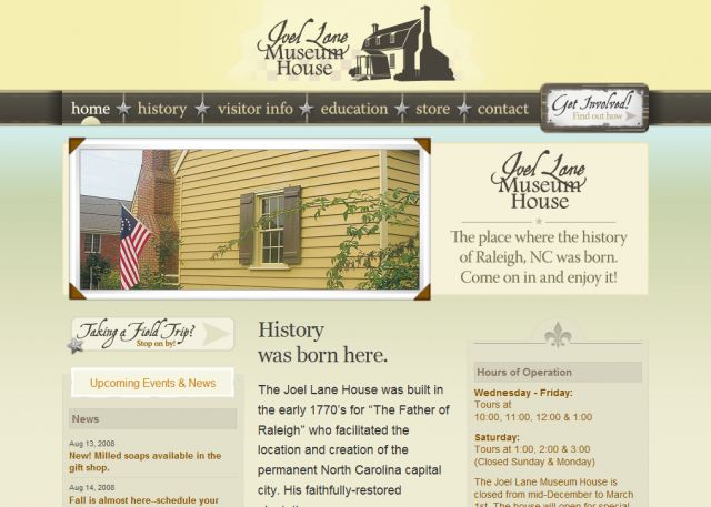 Joel Lane Museum screenshot
