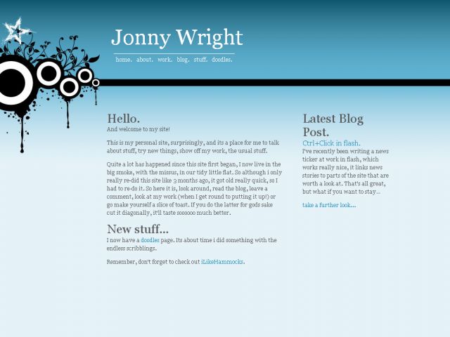 Jonny Wright screenshot