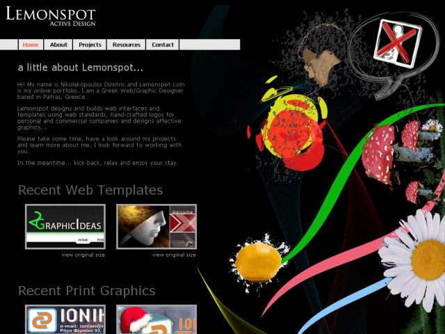 Lemonspot Active Design screenshot