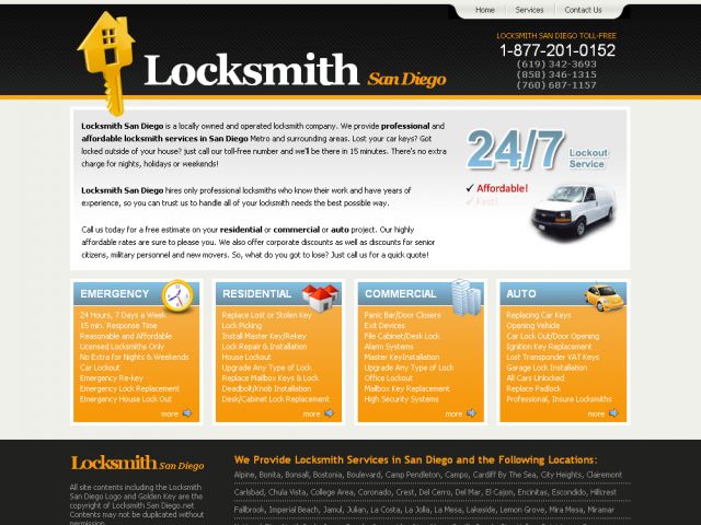 Locksmith San Diego screenshot