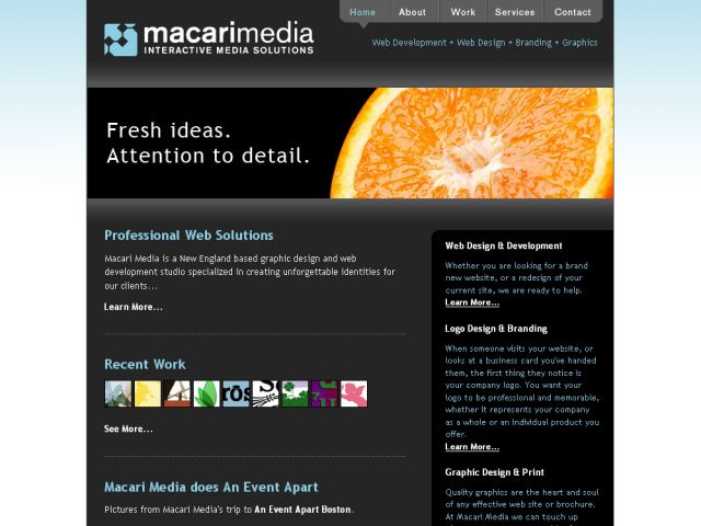 Macari Media screenshot