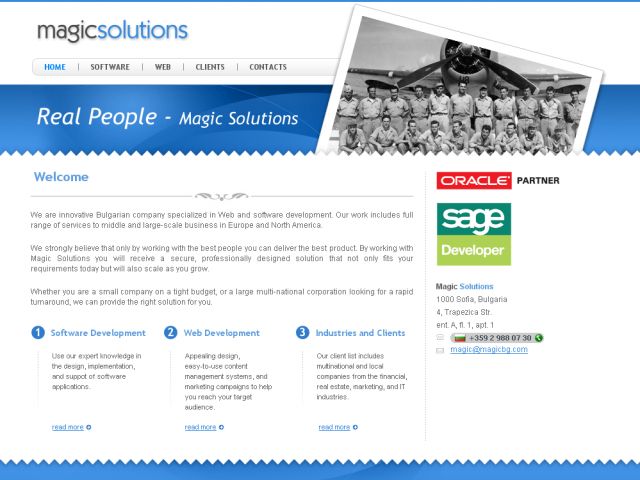 Magic Solutions screenshot