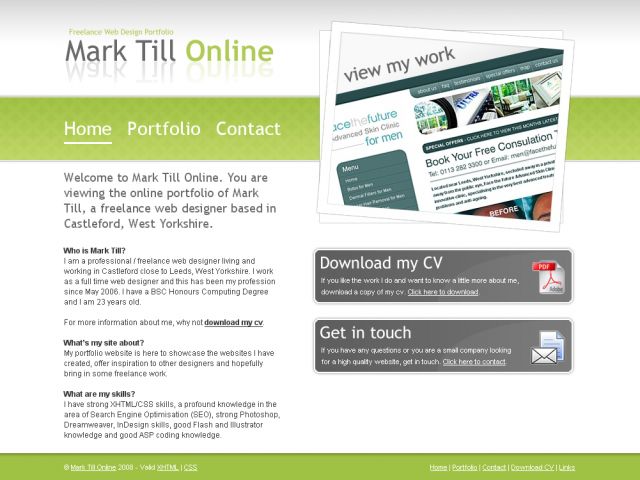 Mark Till Online screenshot