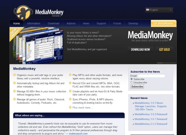 MediaMonkey screenshot