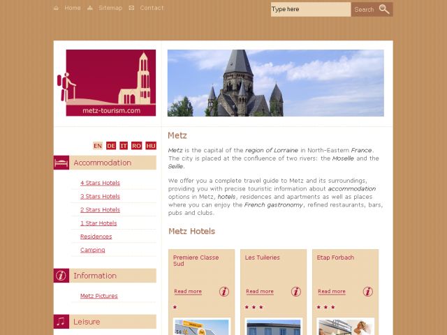 Metz travel guide screenshot