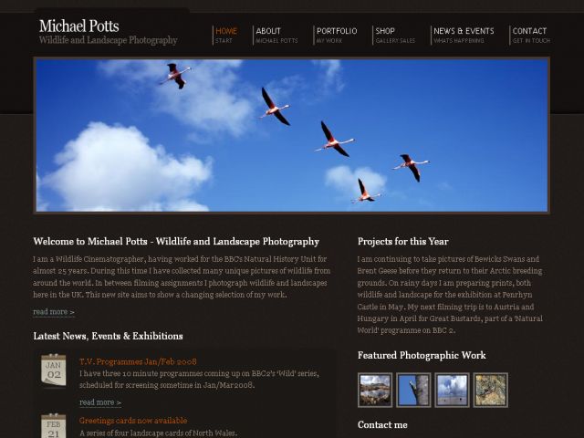 Michael Potts Photography screenshot