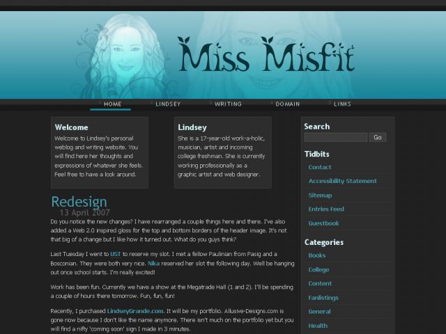 Miss Misfit screenshot