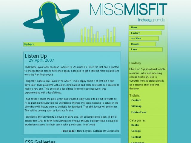 Miss Misfit screenshot