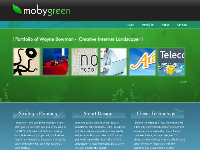 Mobygreen screenshot