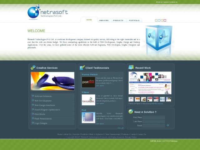 Netrasofttech screenshot