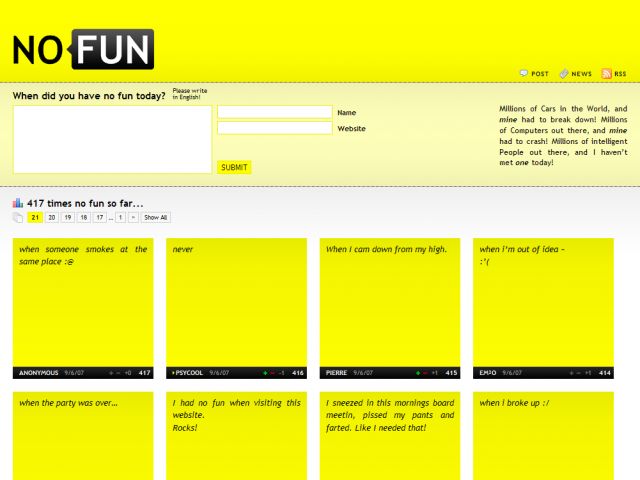 no-fun.com screenshot