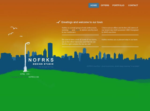 NOFRKS.design screenshot