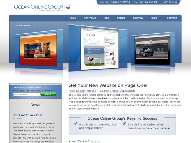 Ocean Online Group screenshot