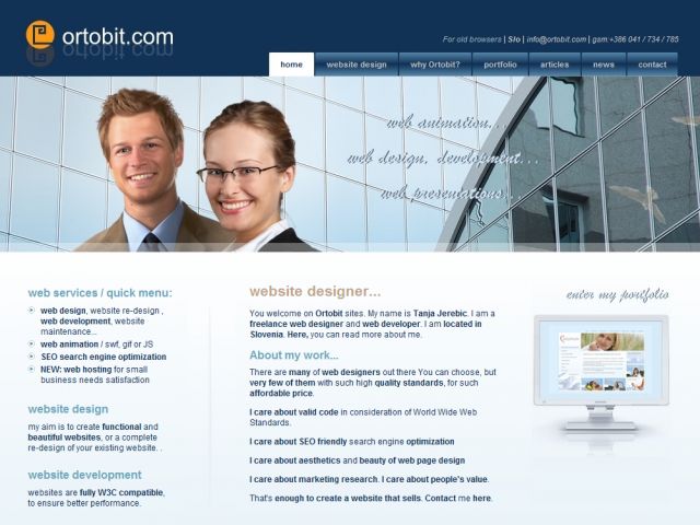 Ortobit.com screenshot