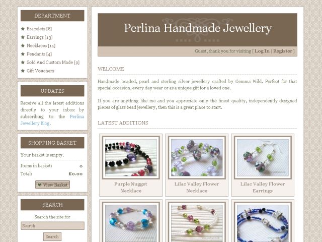 Perlina Handmade Jewellery screenshot