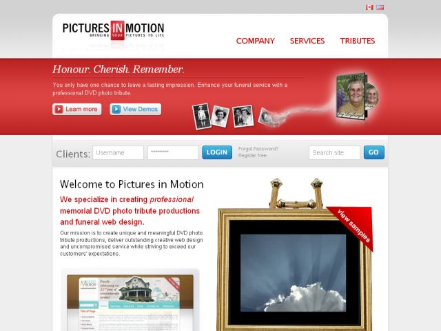 Pictures in Motion screenshot