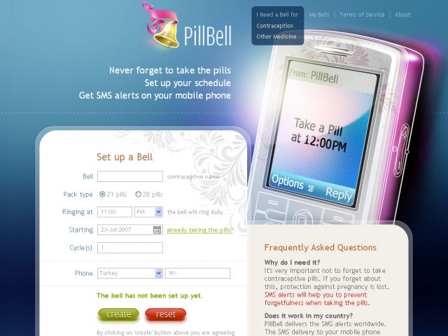 PillBell screenshot