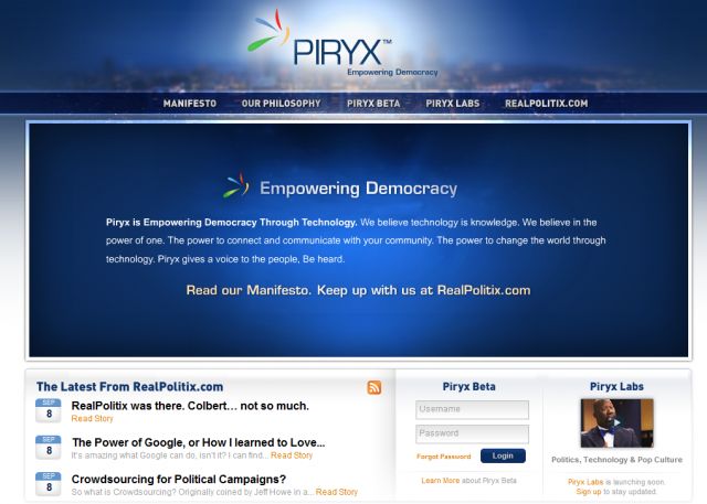 Piryx screenshot