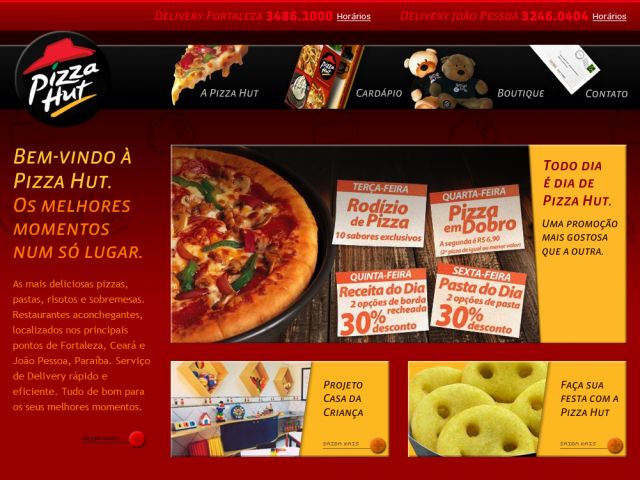 Pizza Hut Ceara screenshot